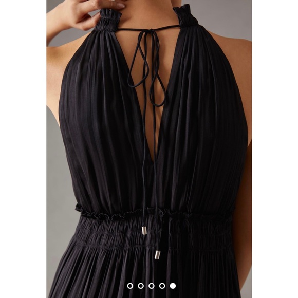 BY ANTHROPOLOGIE TIERED HALTER DRESS - Picture 10 of 10